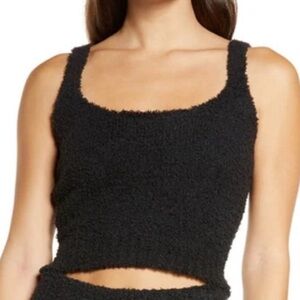 Skims Onyx Cozy Tank